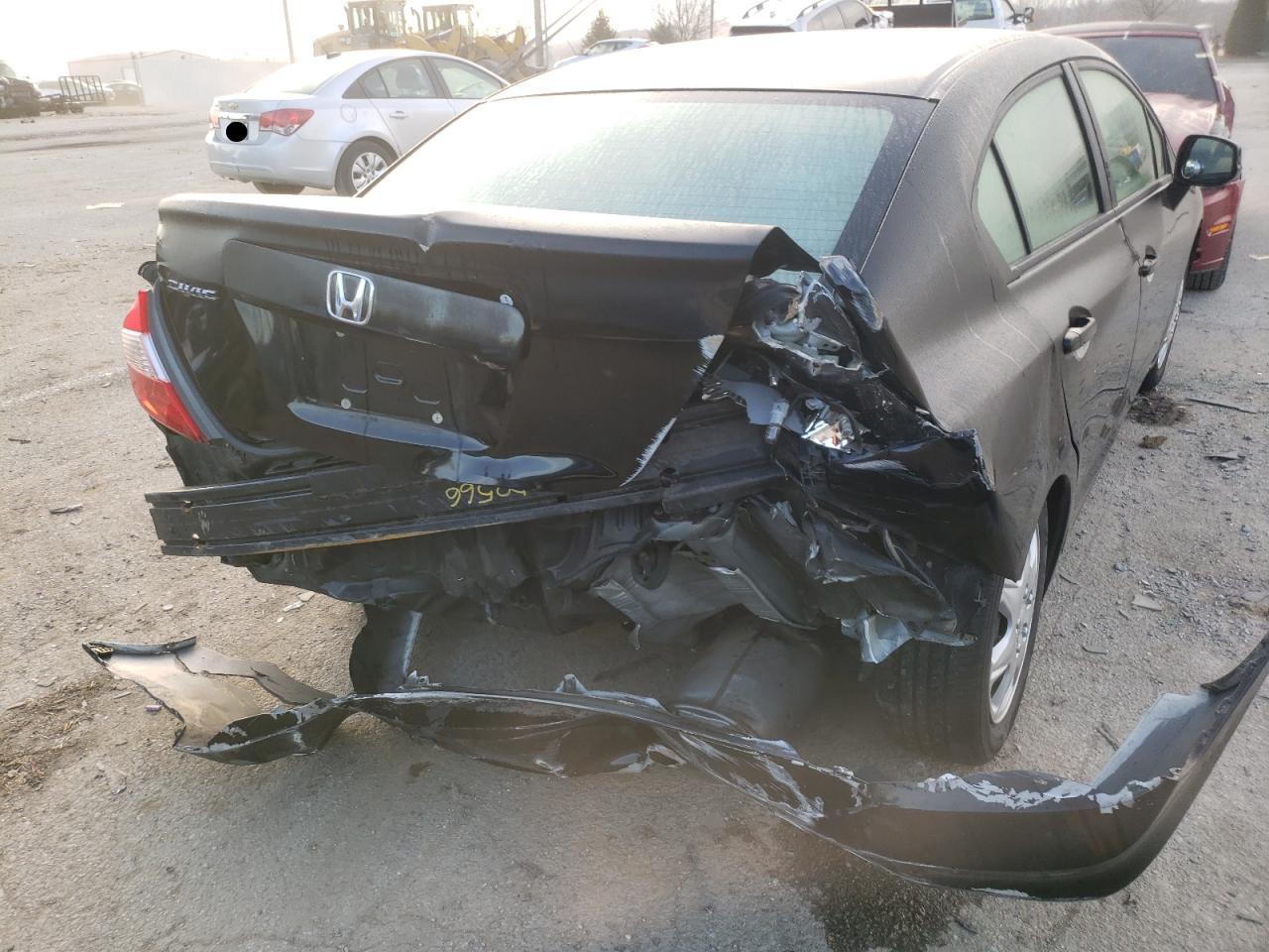 Photo 9 from auction – 2012 HONDA CIVIC LX with VIN JHMFB2F59CS005935
