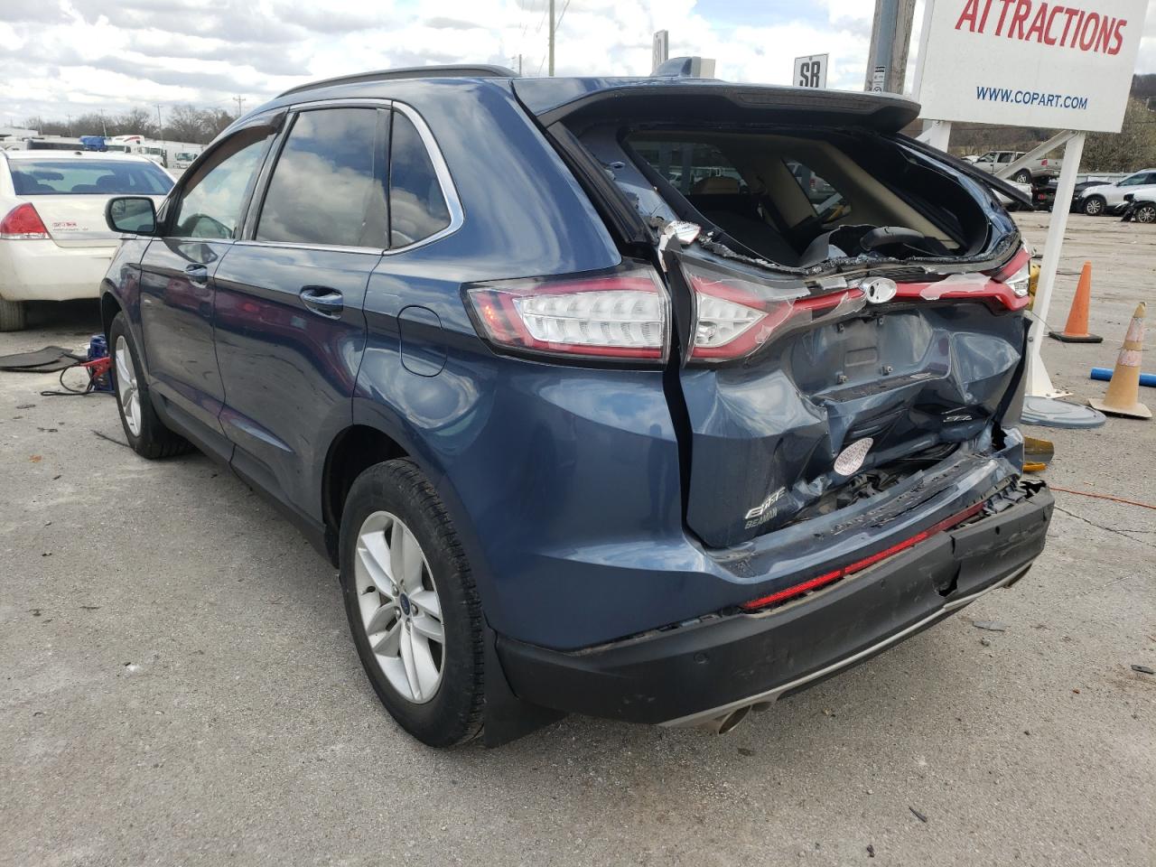 Photo 3 from auction – 2018 FORD EDGE SEL with VIN 2FMPK3J80JBB09245