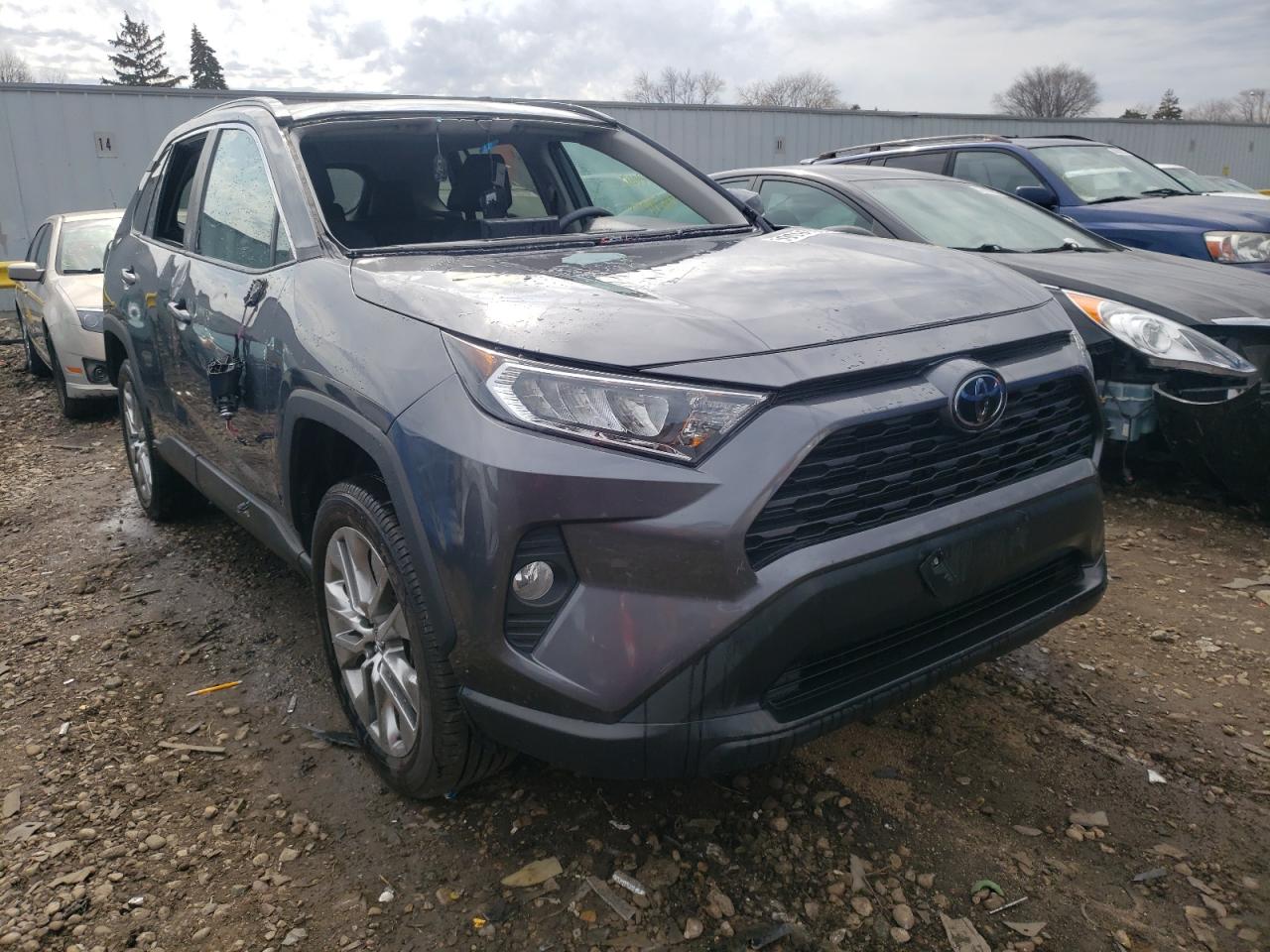TOYOTA RAV4 XLE P 2019 with VIN 2T3A1RFV3KC019263 - Photo from auction