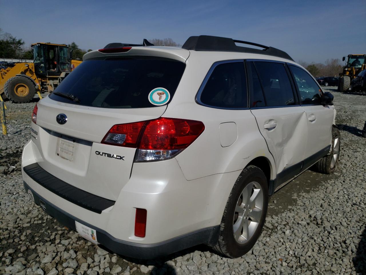 Photo 4 from auction – 2013 SUBARU OUTBACK 2. with VIN 4S4BRCKC8D3241988