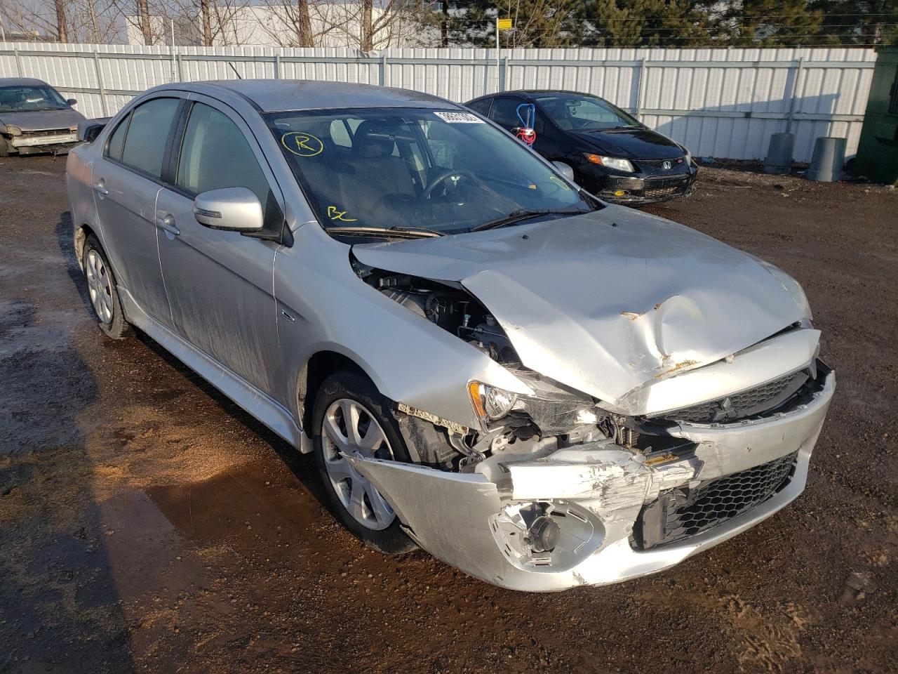 MITSUBISHI LANCER ES 2017 with VIN JA32U2FU1HU602959 - Photo from auction
