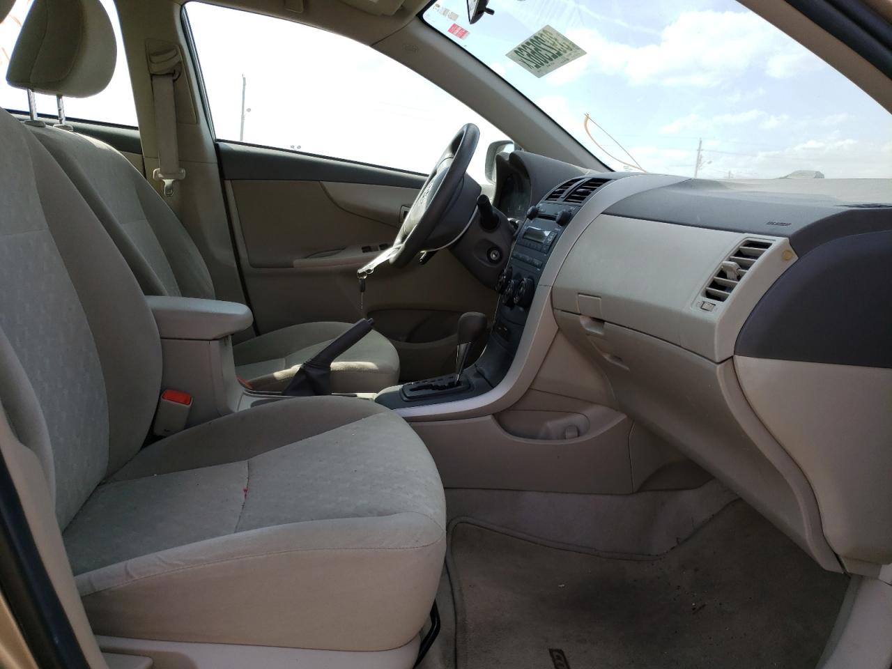 Photo 5 from auction – 2009 TOYOTA COROLLA BA with VIN 1NXBU40E29Z043353