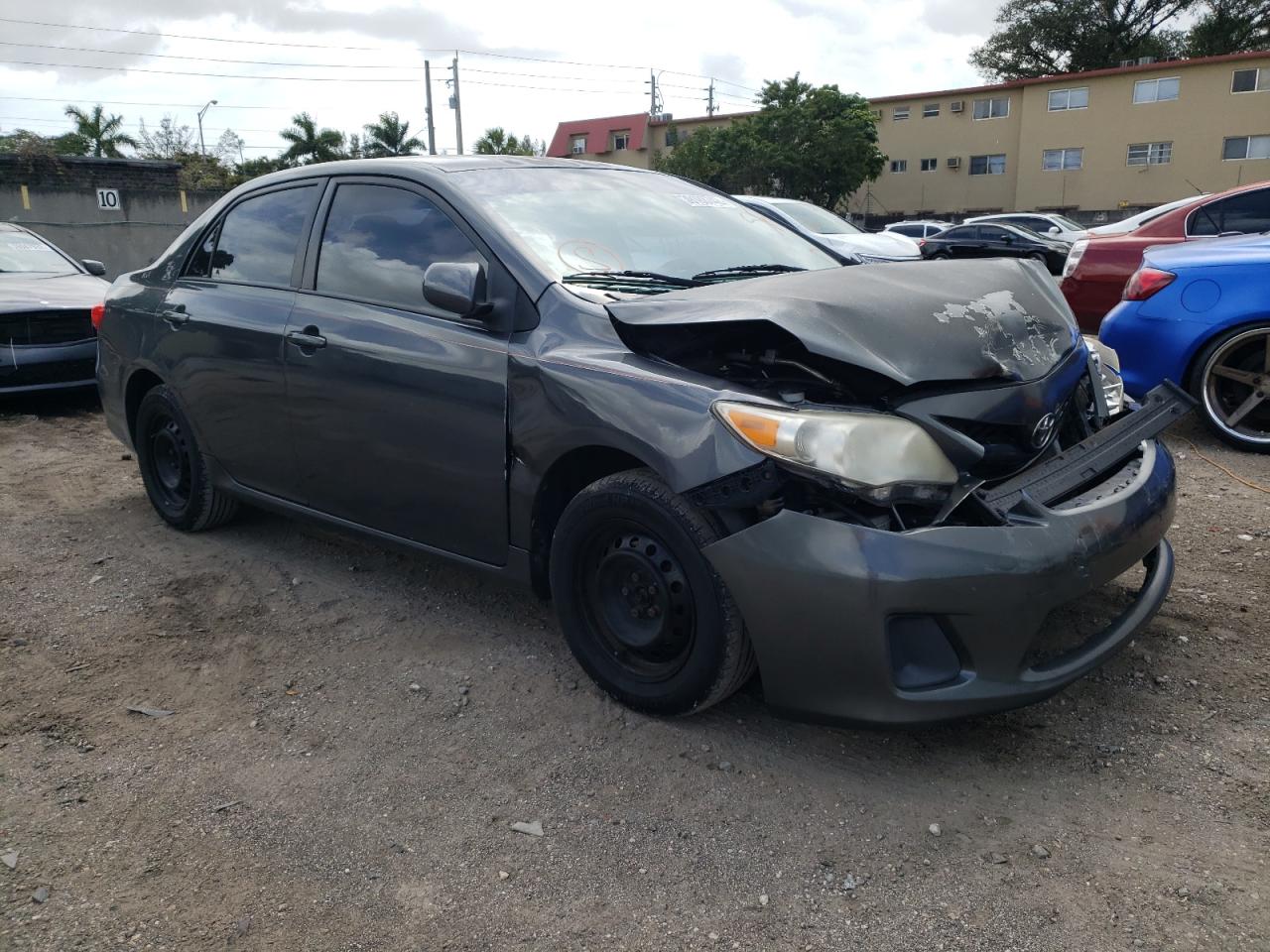 TOYOTA COROLLA BA 2011 with VIN 2T1BU4EE1BC631244 - Photo from auction
