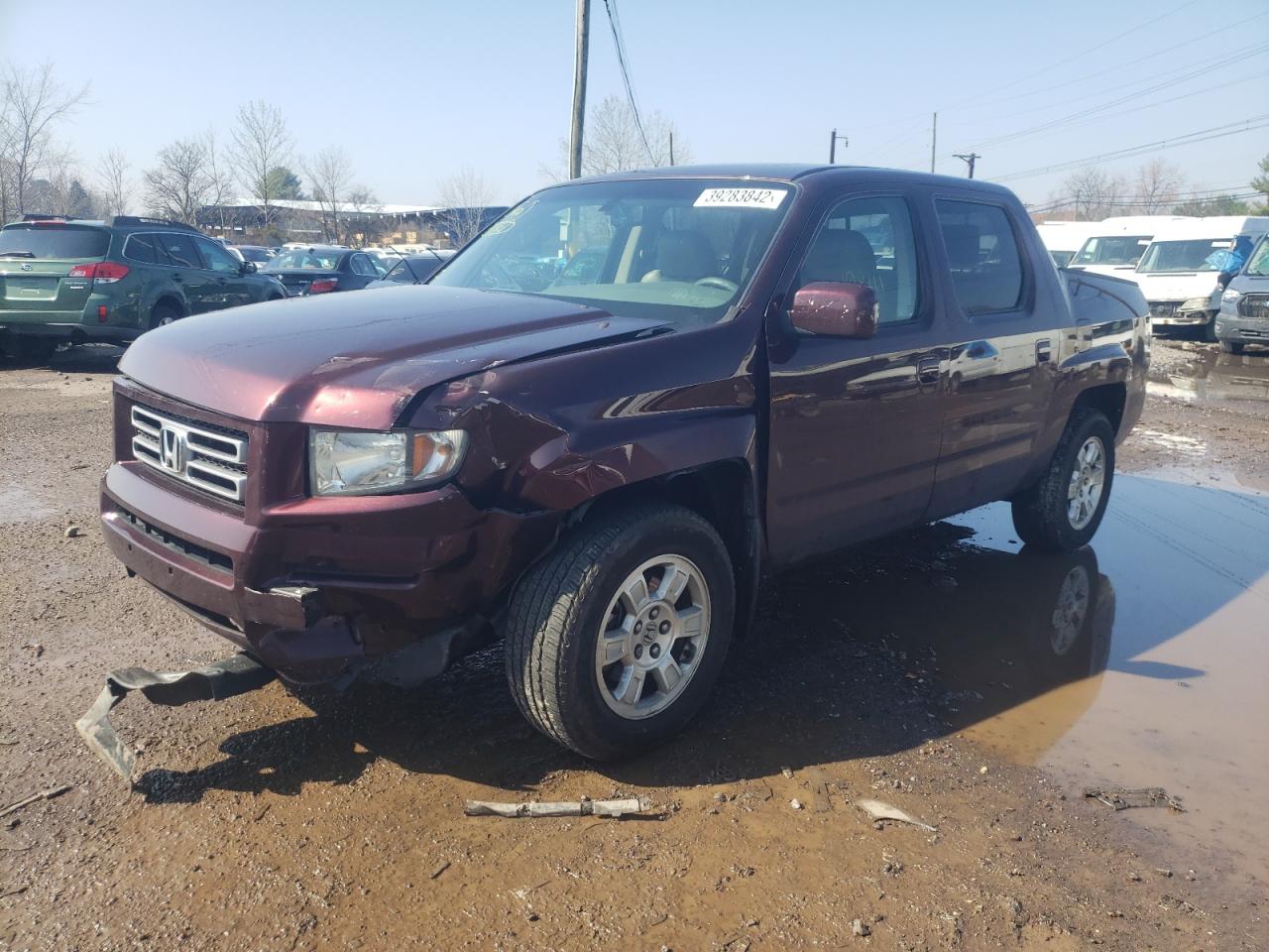 Photo 2 from auction – 2008 HONDA RIDGELINE with VIN 2HJYK16588H526319