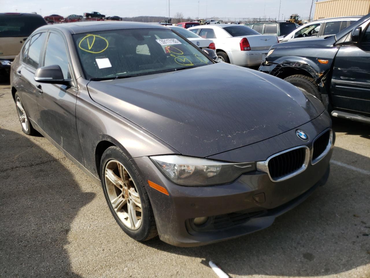 BMW 328 I 2013 with VIN WBA3A5G5XDNP27127 - Photo from auction