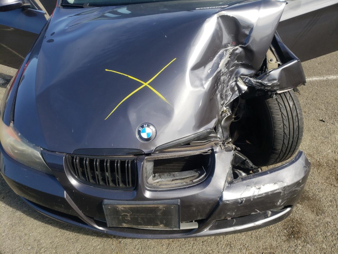 Photo 7 from auction – 2006 BMW 330 I with VIN WBAVB33586KS37001