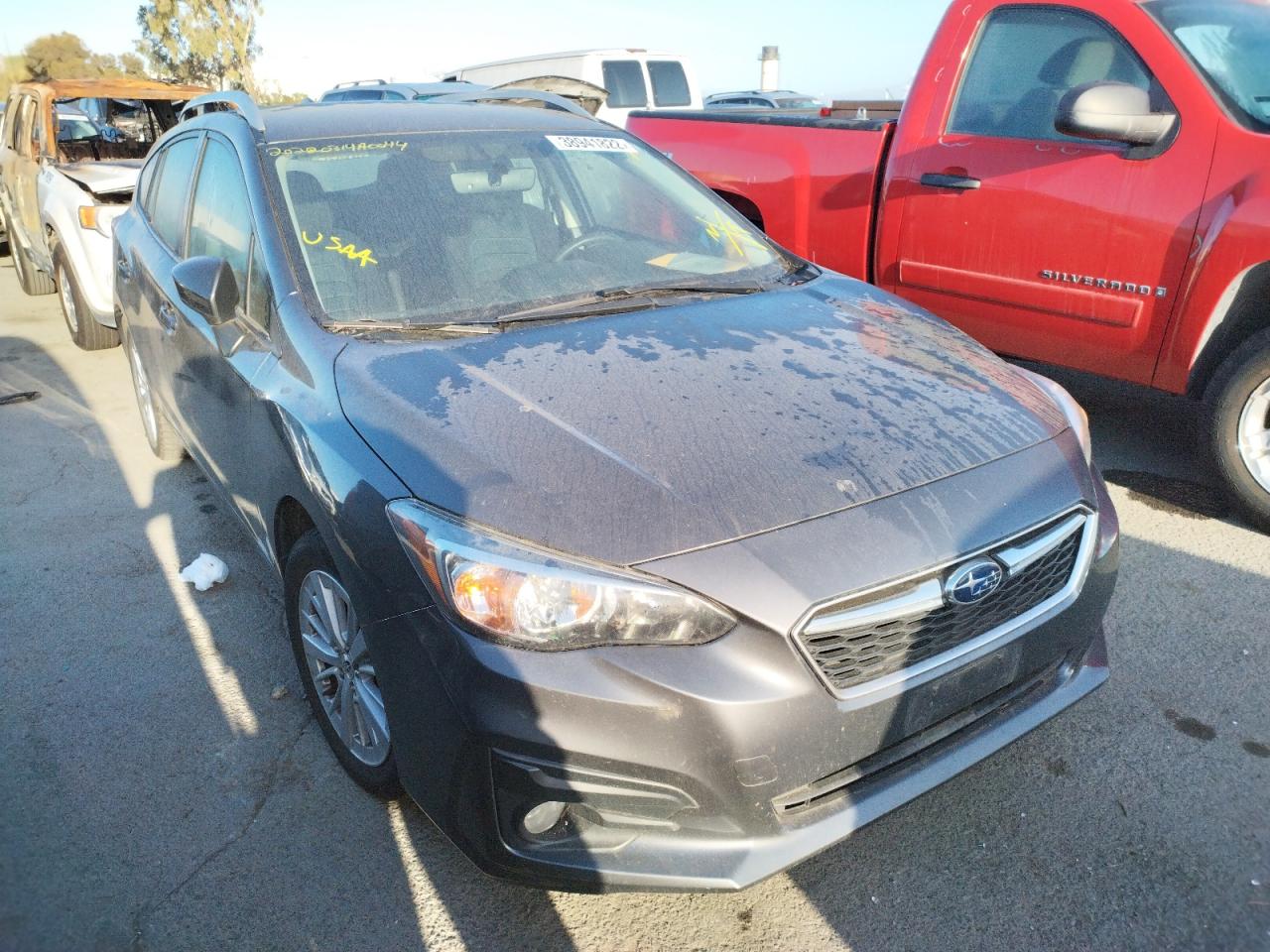 SUBARU IMPREZA PR 2018 with VIN 4S3GTAB64J3707454 - Photo from auction