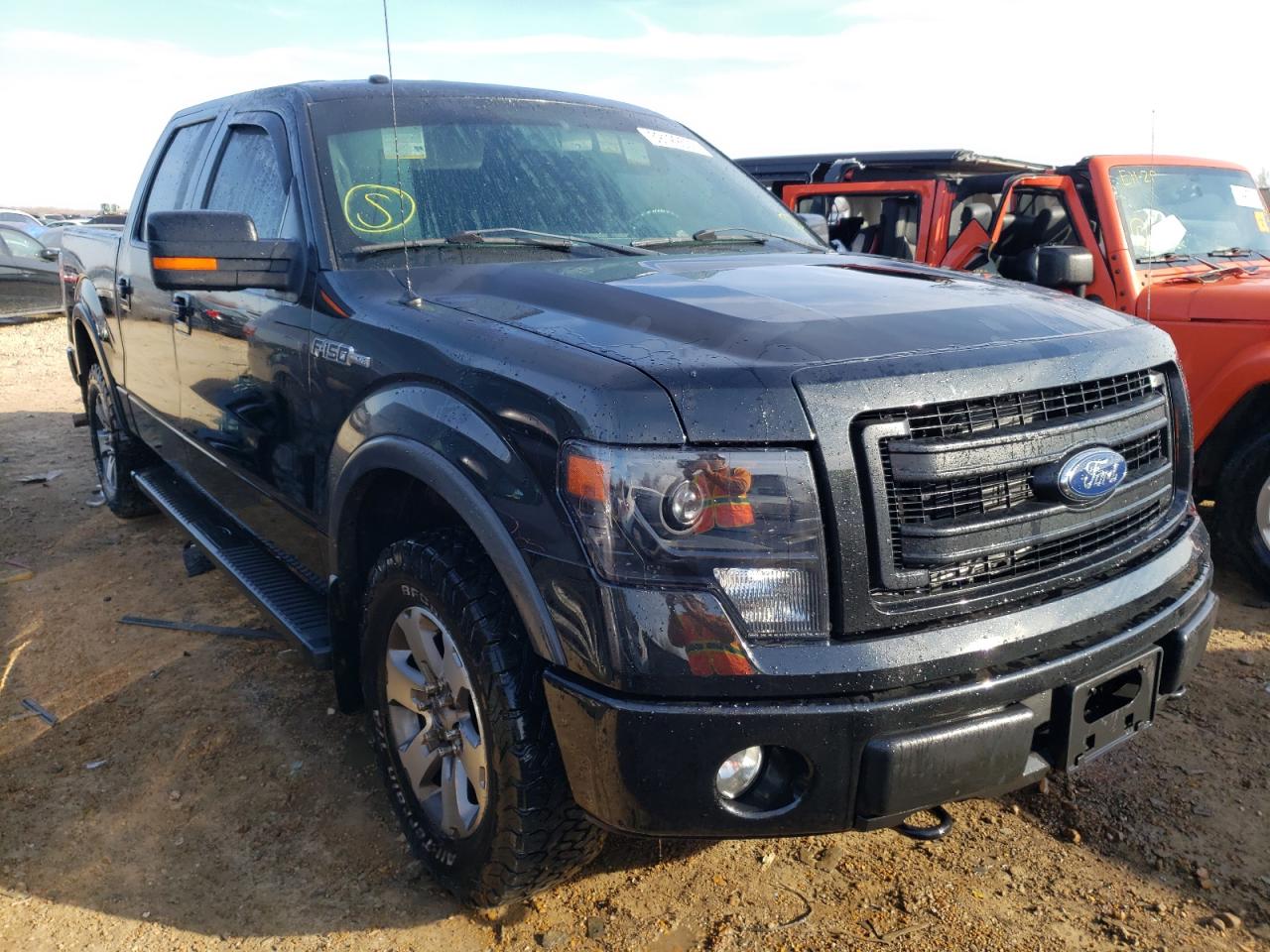 FORD F150 SUPER 2013 with VIN 1FTFW1EF4DKF62313 - Photo from auction