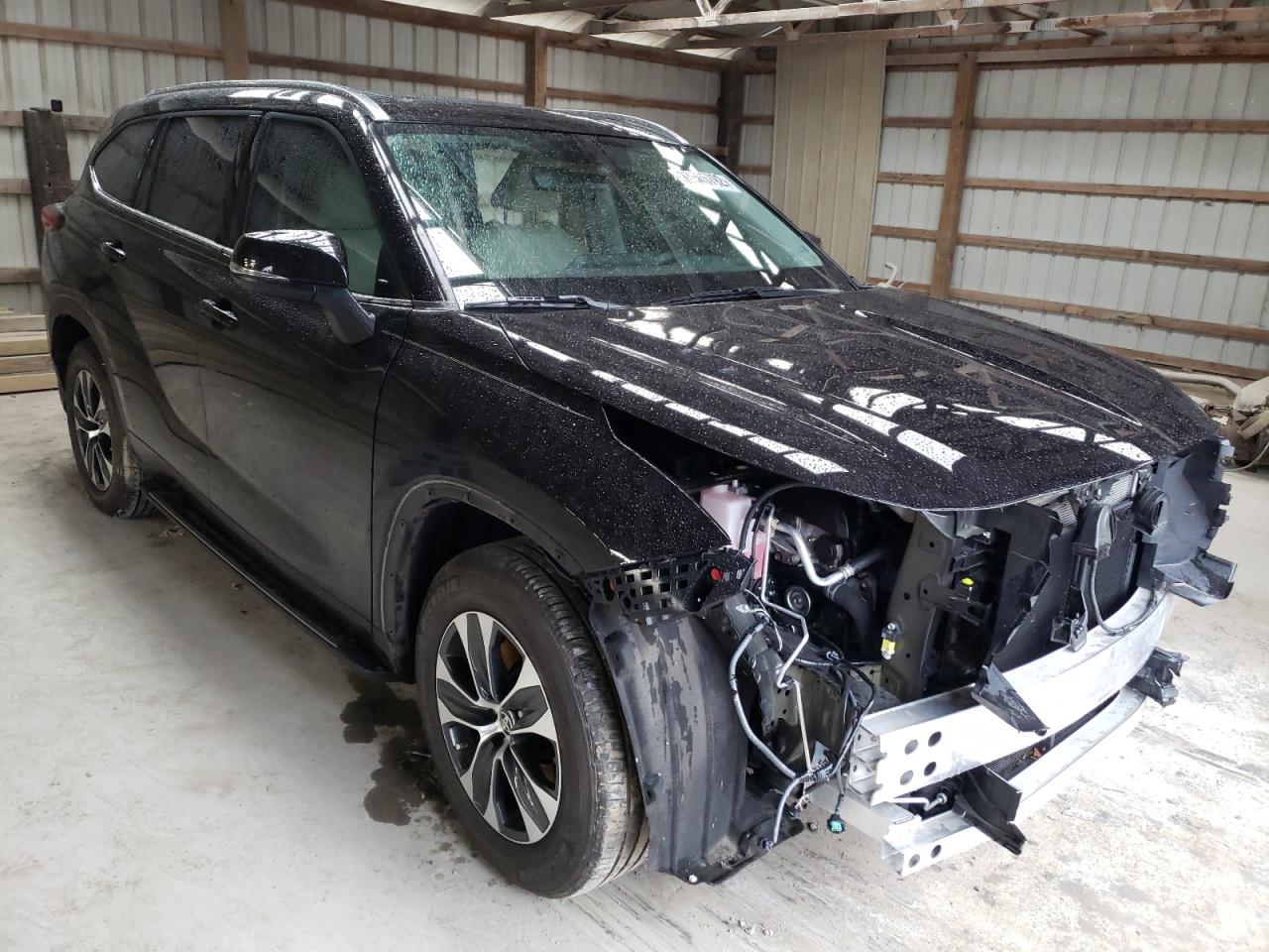 TOYOTA HIGHLANDER 2020 with VIN 5TDHZRAH7LS016361 - Photo from auction