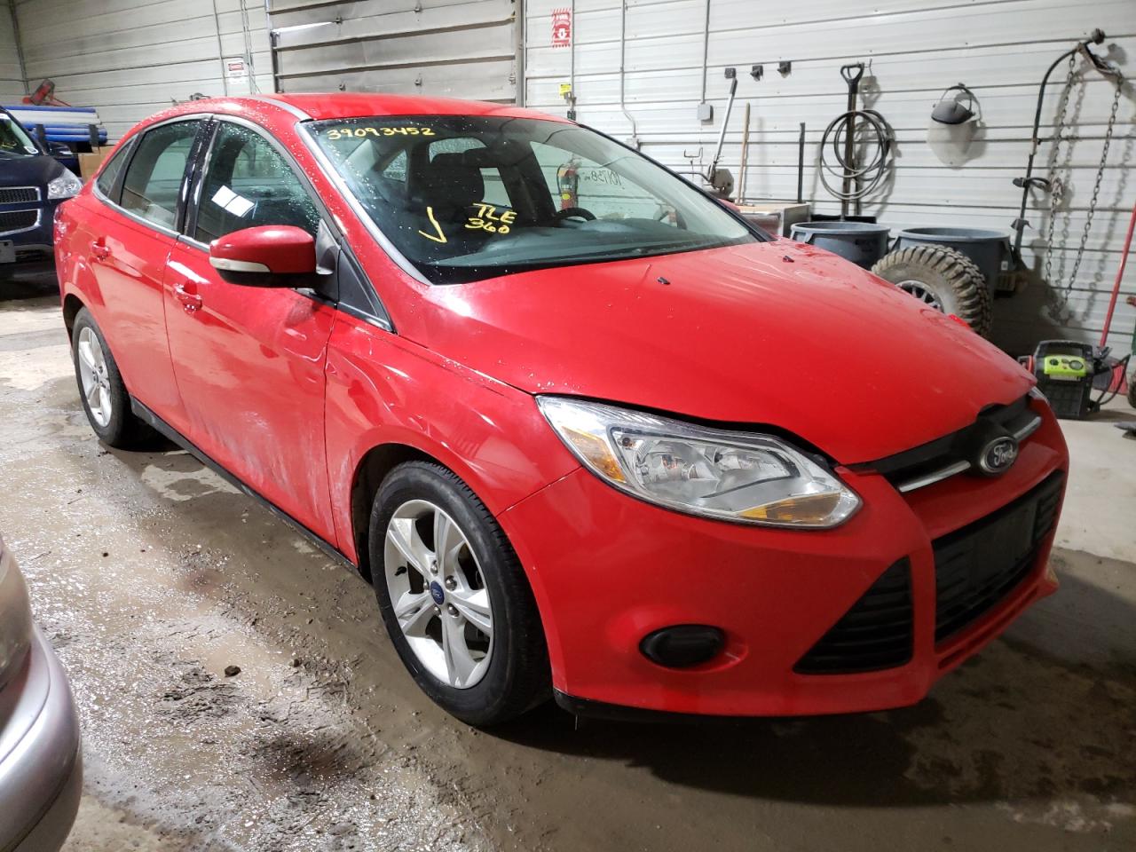 FORD FOCUS SE 2013 with VIN 1FADP3F24DL225524 - Photo from auction