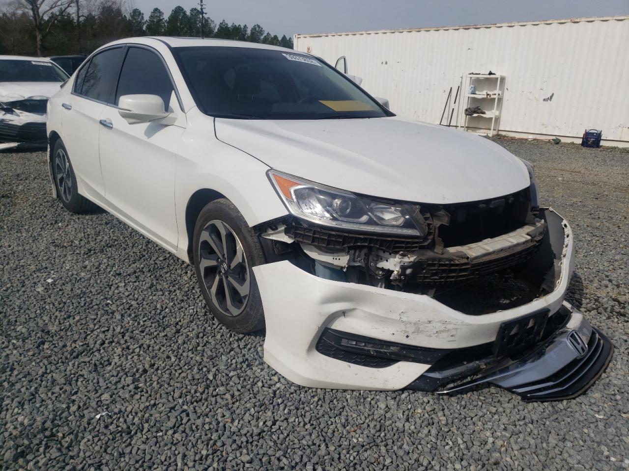 HONDA ACCORD EX 2016 with VIN 1HGCR2F74GA024987 - Photo from auction