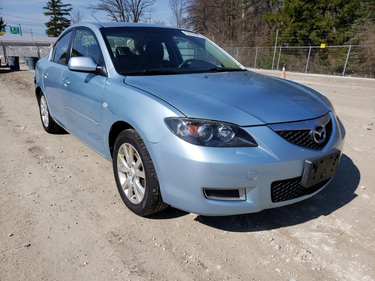 MAZDA 3 I 2008 with VIN JM1BK32F081829789 - Photo from auction