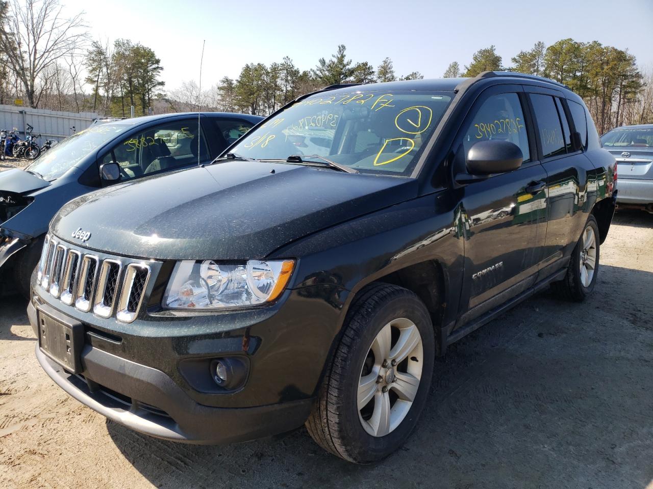 Photo 2 from auction – 2013 JEEP COMPASS LA with VIN 1C4NJDEB2DD165342