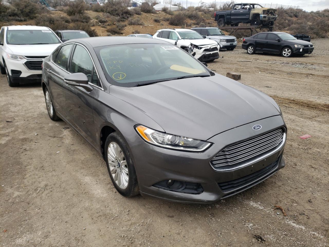 FORD FUSION SE 2013 with VIN 3FA6P0LU3DR249151 - Photo from auction