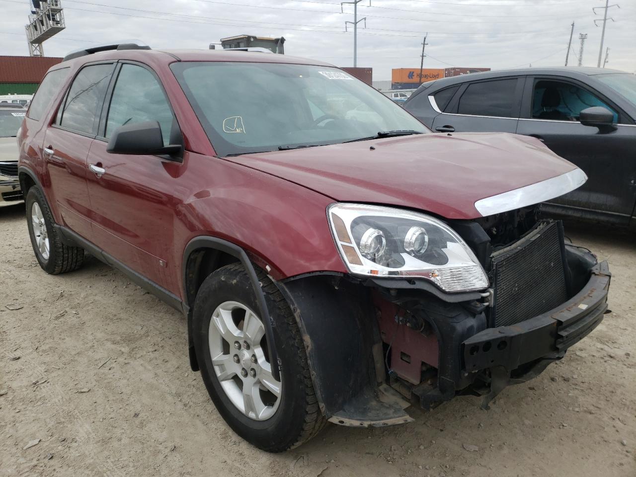 GMC ACADIA SLE 2009 with VIN 1GKEV13D69J122269 - Photo from auction