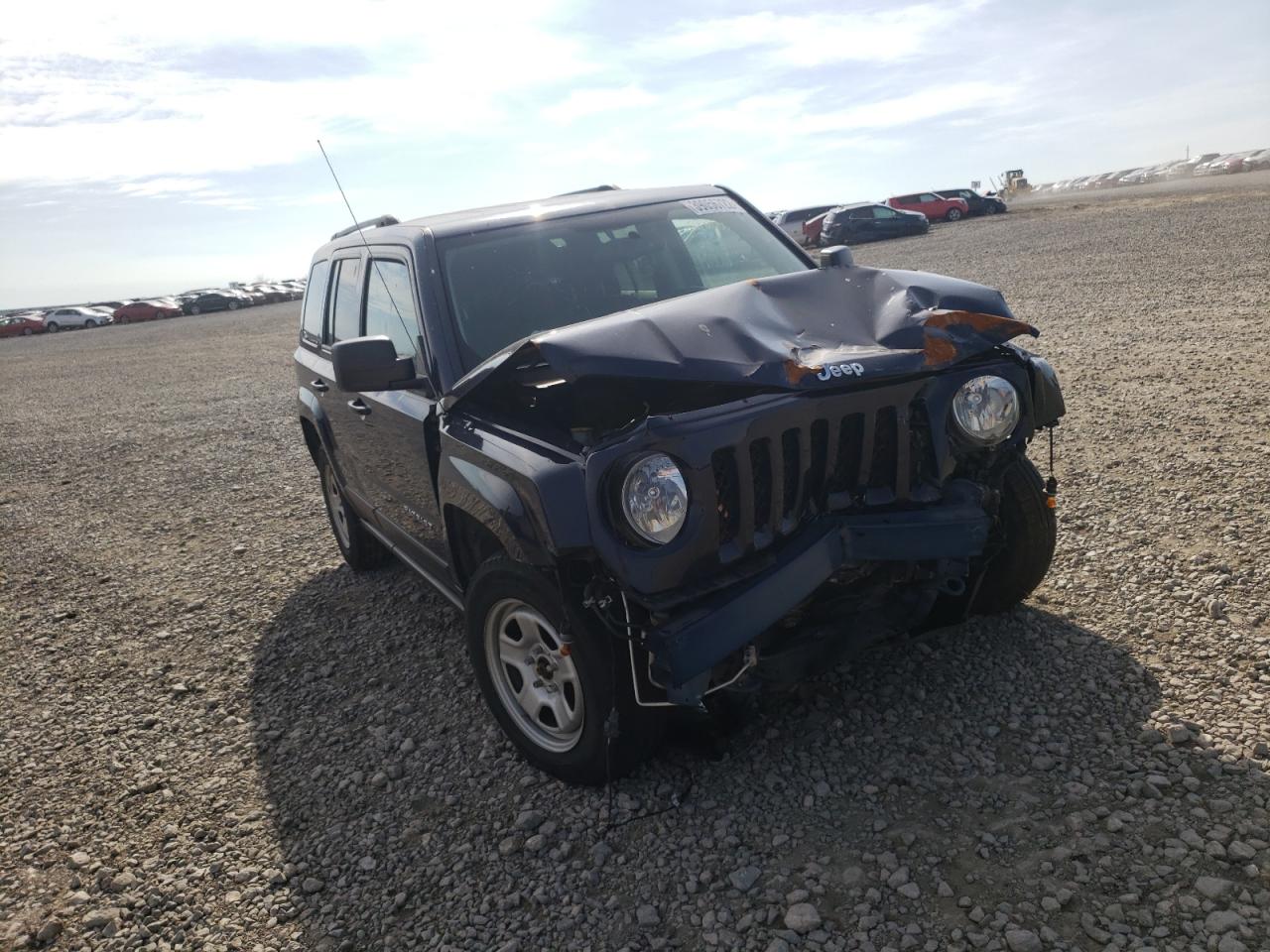 JEEP PATRIOT SP 2017 with VIN 1C4NJRBBXHD142012 - Photo from auction