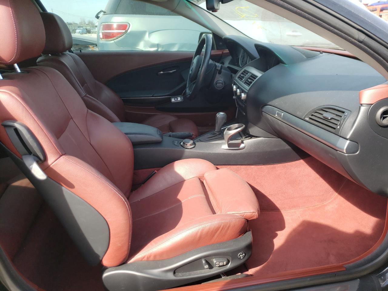 Photo 5 from auction – 2006 BMW 650I with VIN WBAEH13436CR51123
