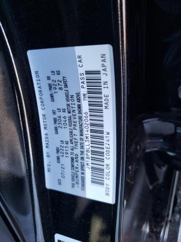 Photo 10 from auction – 2021 MAZDA 3 PREFERRE with VIN JM1BPBLL3M1402066