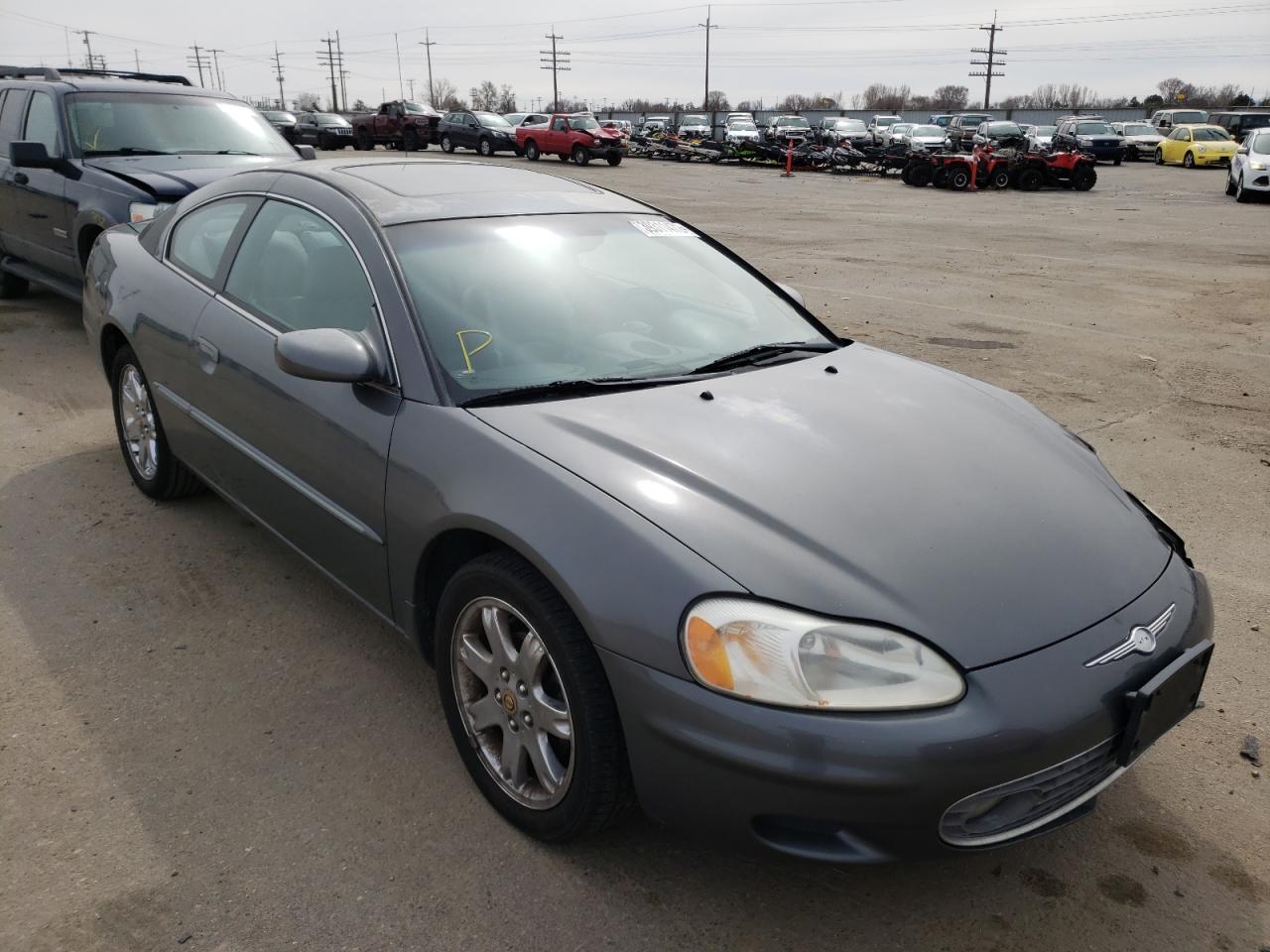 CHRYSLER SEBRING LX 2002 with VIN 4C3AG52HX2E160380 - Photo from auction