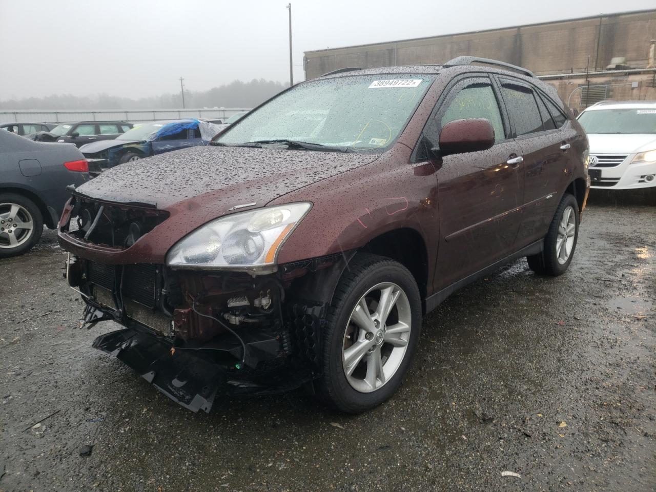 Photo 2 from auction – 2008 LEXUS RX 400H with VIN JTJHW31U482854796