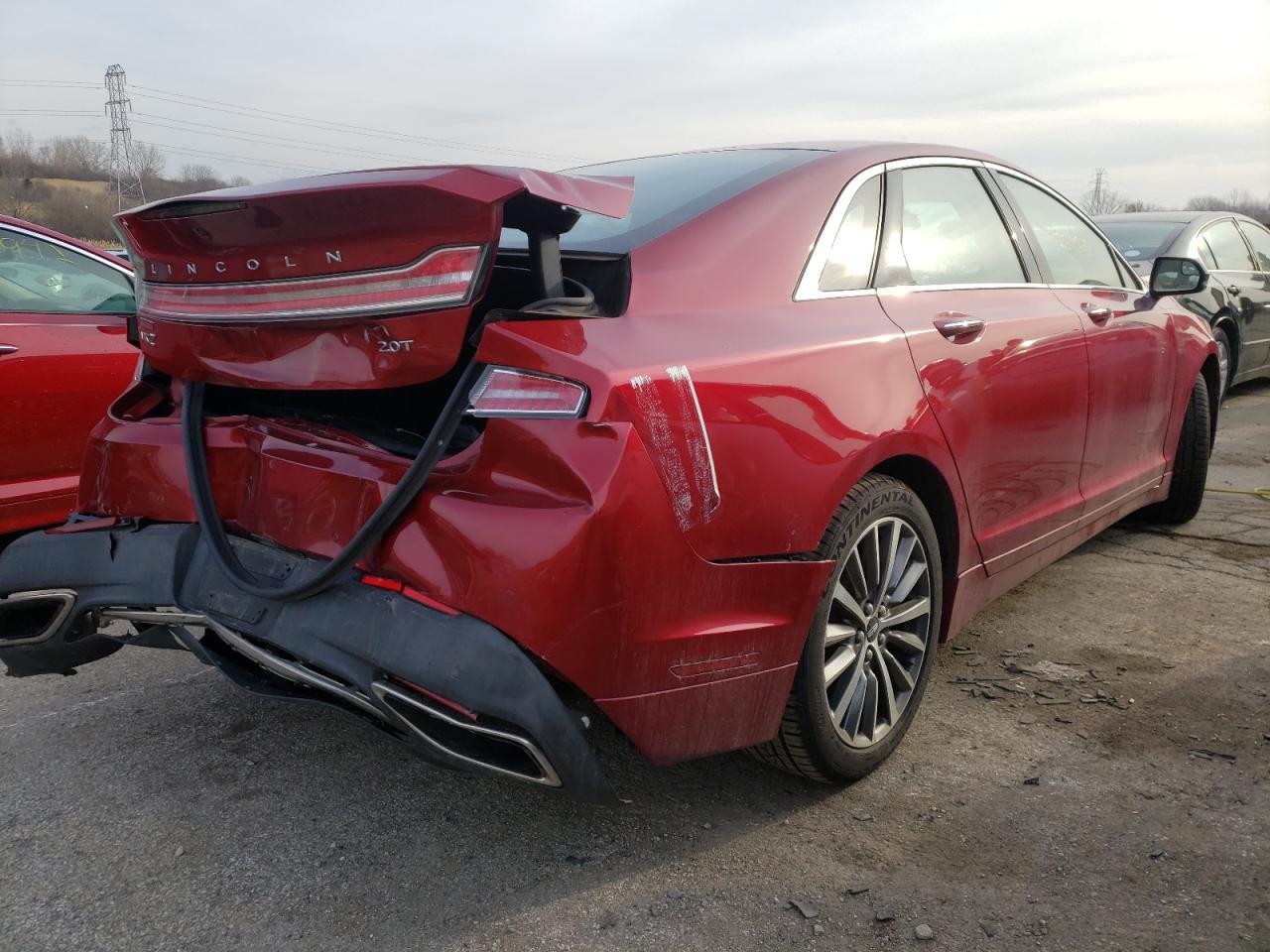 Photo 4 from auction – 2017 LINCOLN MKZ SELECT with VIN 3LN6L5C9XHR613520