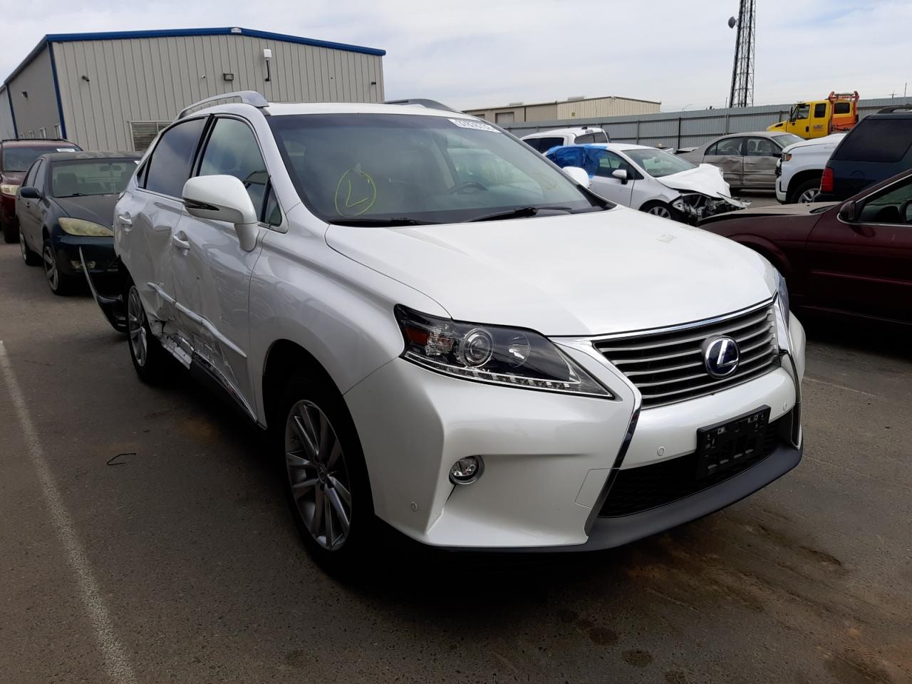LEXUS RX 450H 2015 with VIN 2T2BC1BA0FC009397 - Photo from auction