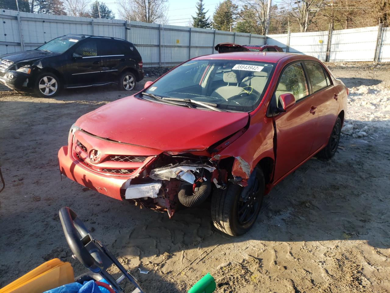 Photo 2 from auction – 2011 TOYOTA COROLLA BA with VIN JTDBU4EE1BJ095027
