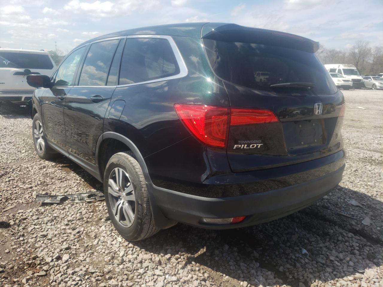 Photo 3 from auction – 2018 HONDA PILOT EXL with VIN 5FNYF5H57JB030274