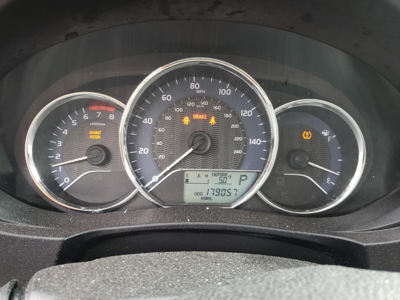 Photo 8 from auction – 2014 TOYOTA COROLLA L with VIN 2T1BURHE4EC034098