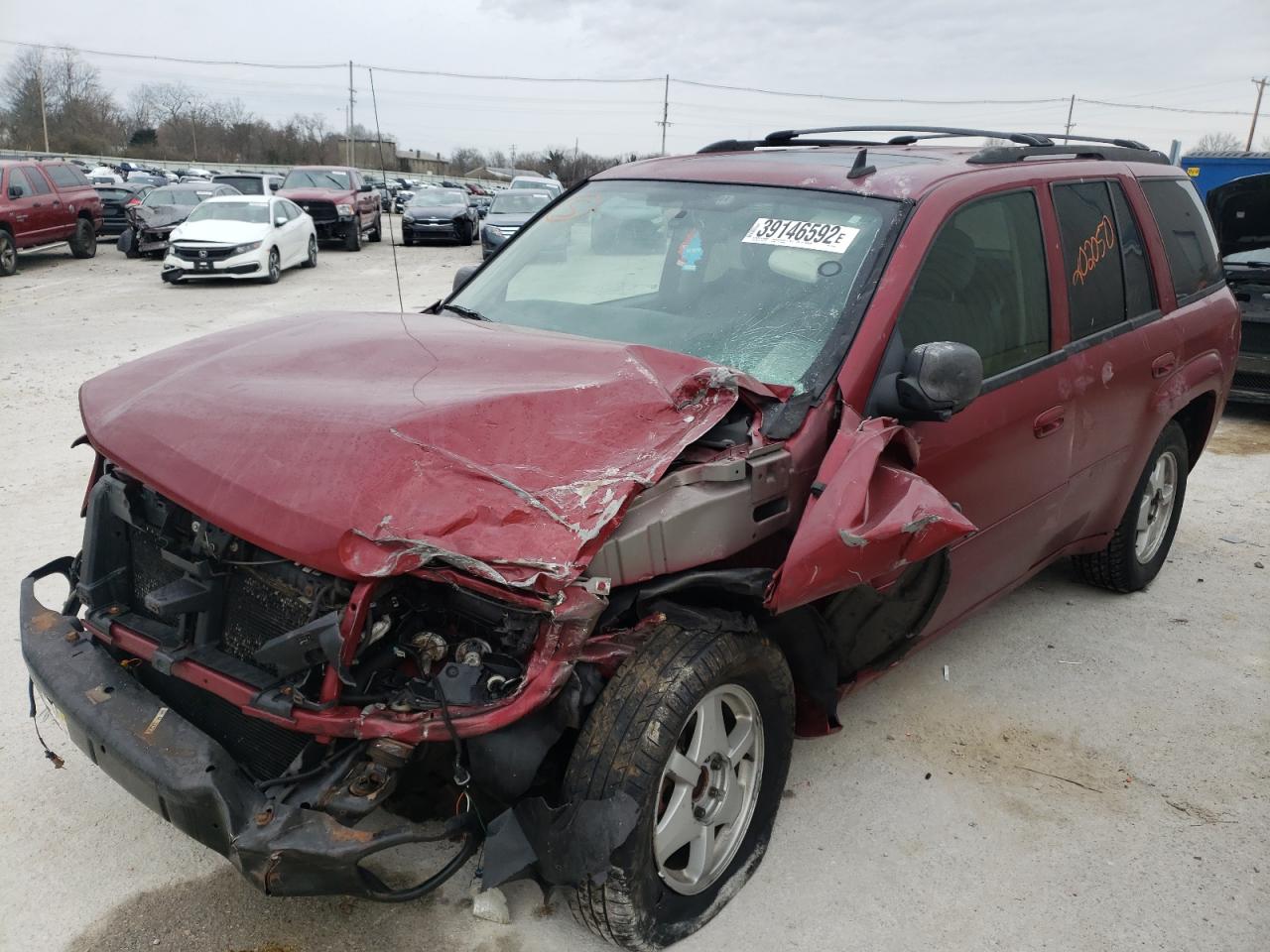 Photo 2 from auction – 2007 CHEVROLET TRAILBLAZE with VIN 1GNDT13S872299545