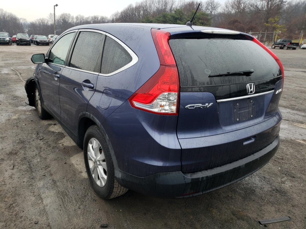 Photo 3 from auction – 2013 HONDA CR-V EX with VIN 2HKRM4H53DH604699