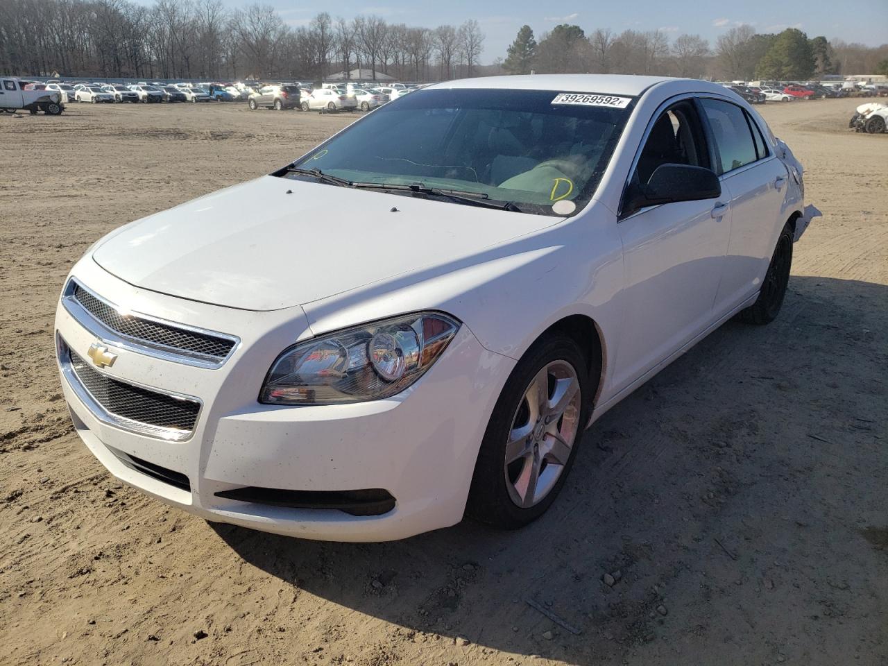 Photo 2 from auction – 2012 CHEVROLET MALIBU LS with VIN 1G1ZA5EU9CF291377