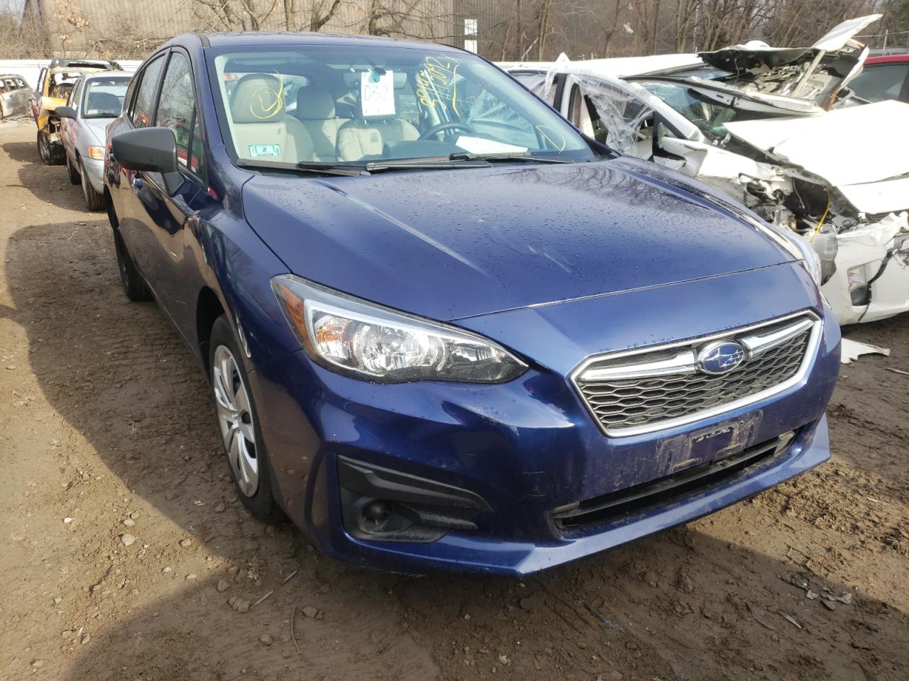 SUBARU IMPREZA 2017 with VIN 4S3GTAA69H3751736 - Photo from auction