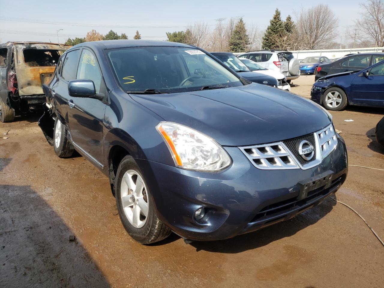 Photo 1 from auction – 2013 NISSAN ROGUE S with VIN JN8AS5MV9DW148012