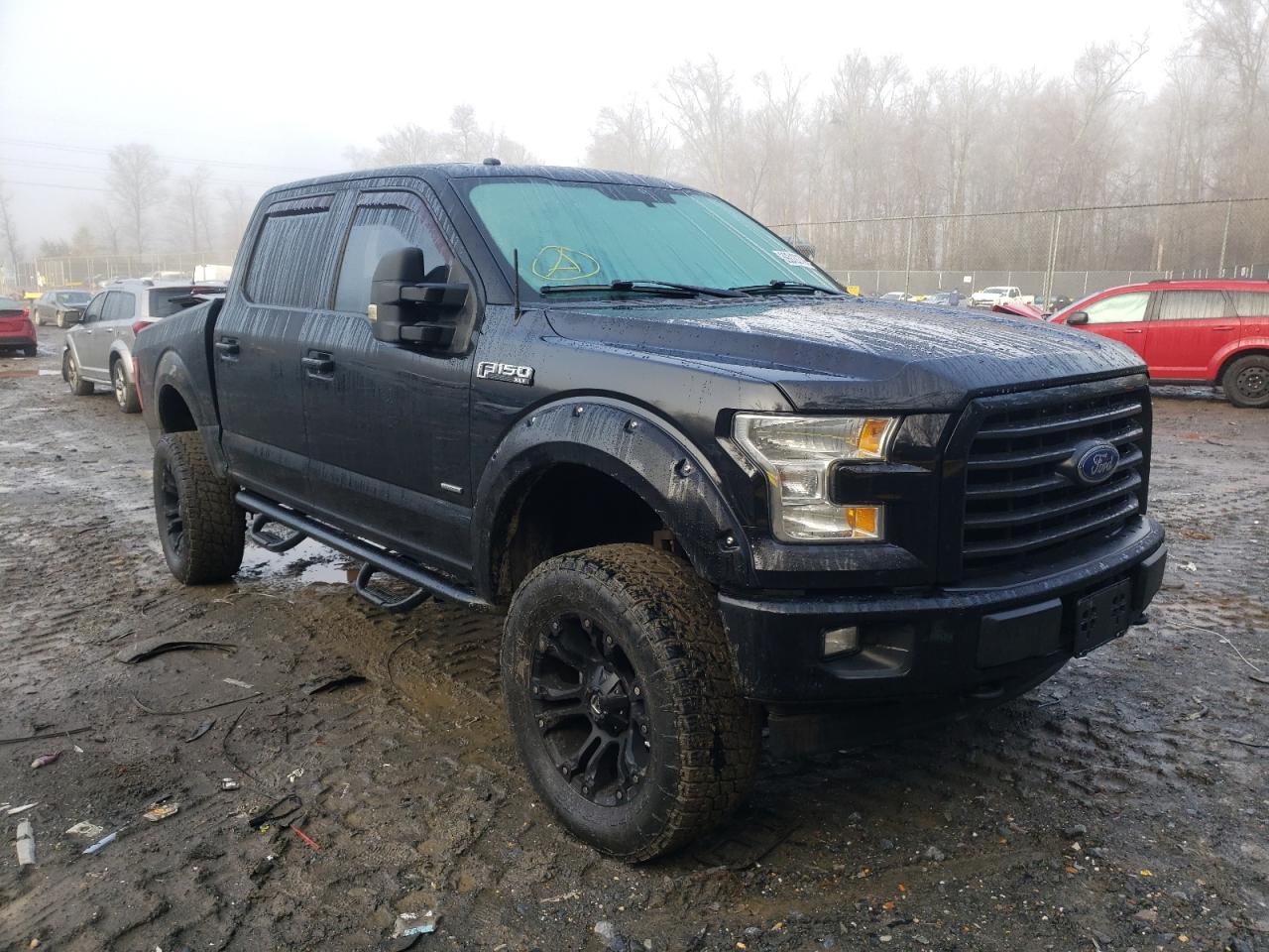 FORD F150 SUPER 2017 with VIN 1FTEW1EGXHFA51739 - Photo from auction