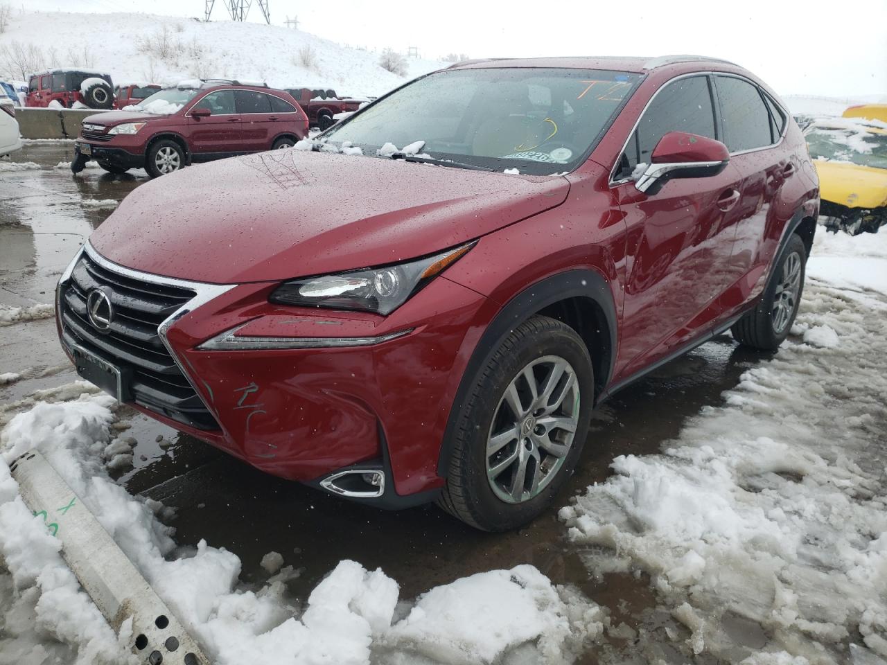 Photo 2 from auction – 2015 LEXUS NX 200T with VIN JTJBARBZ0F2018644