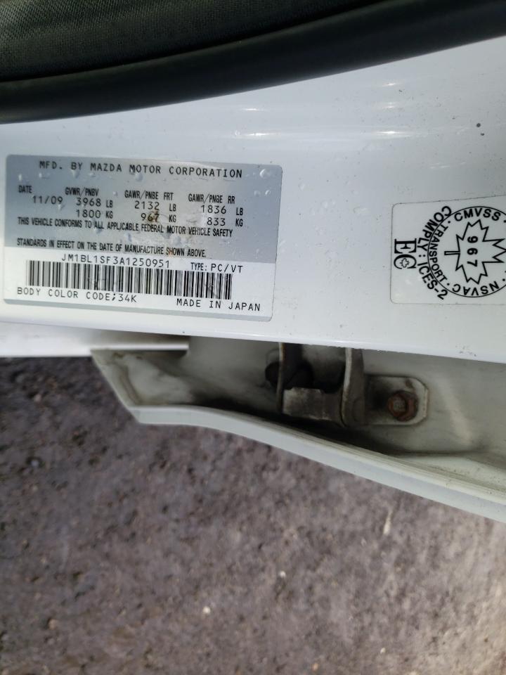 Photo 10 from auction – 2010 MAZDA 3 I with VIN JM1BL1SF3A1250951