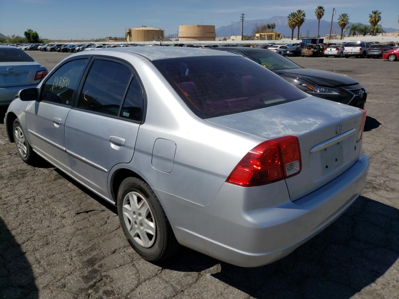 Photo 3 from auction – 2003 HONDA CIVIC LX with VIN 2HGES16563H570952
