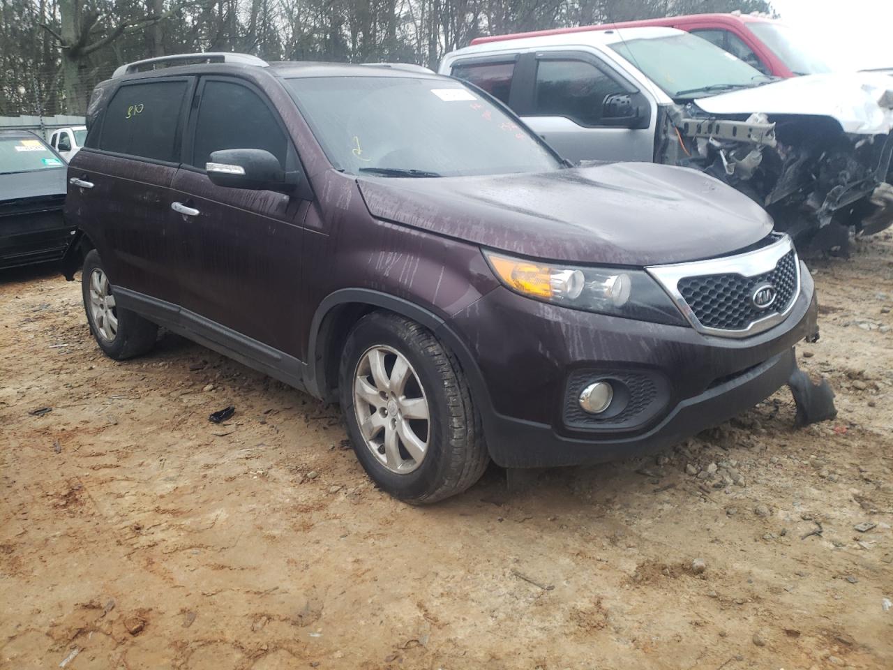 KIA SORENTO BA 2011 with VIN 5XYKT3A16BG167100 - Photo from auction