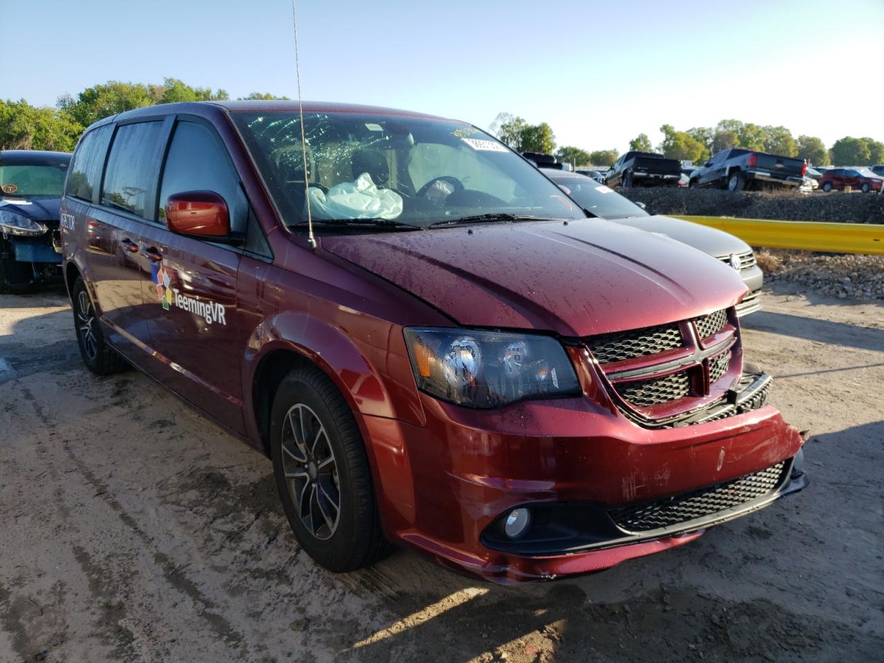 DODGE GRAND CARA 2019 with VIN 2C4RDGEG8KR577975 - Photo from auction