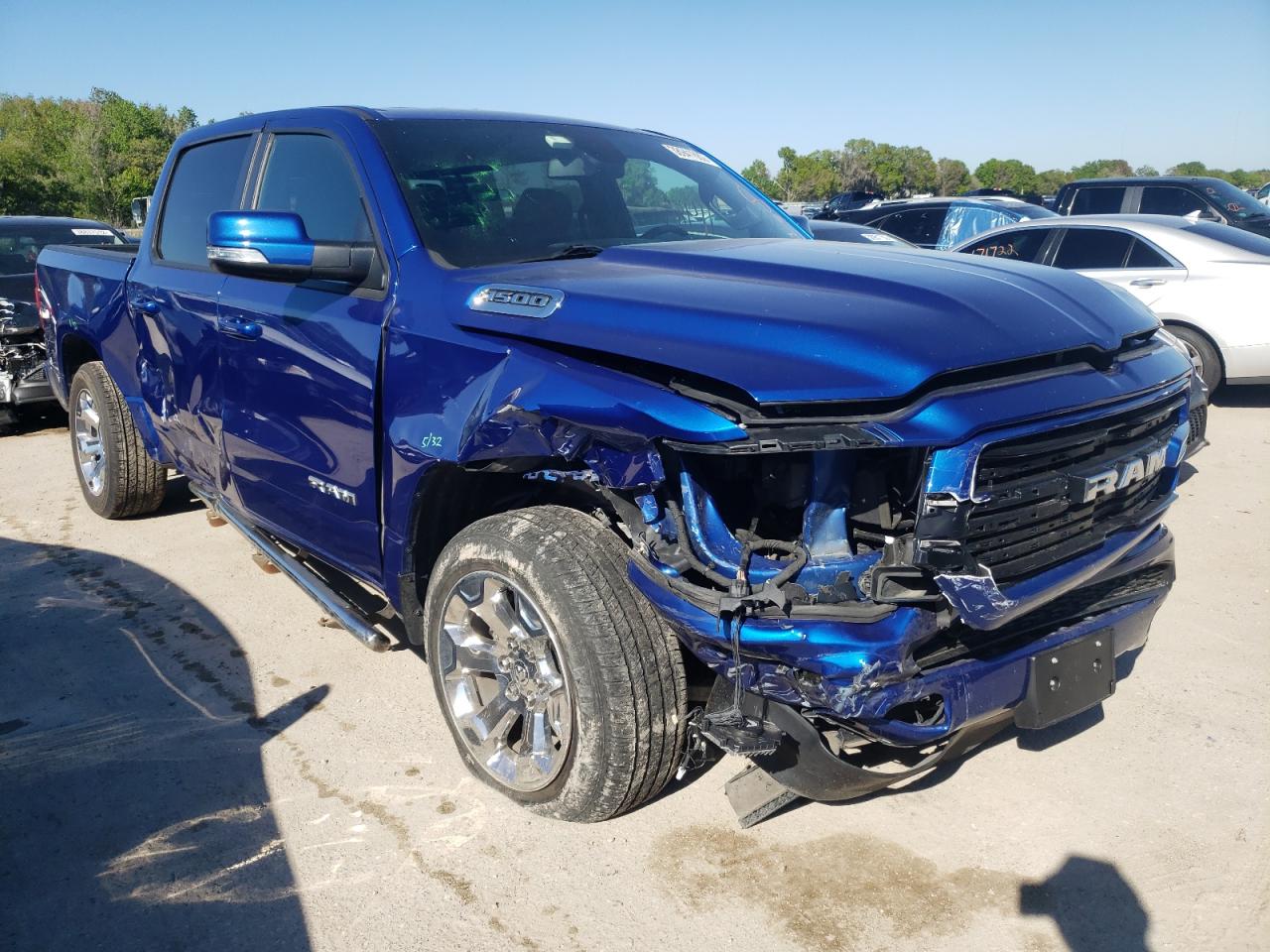 RAM 1500 BIG H 2019 with VIN 1C6RRFFGXKN675937 - Photo from auction
