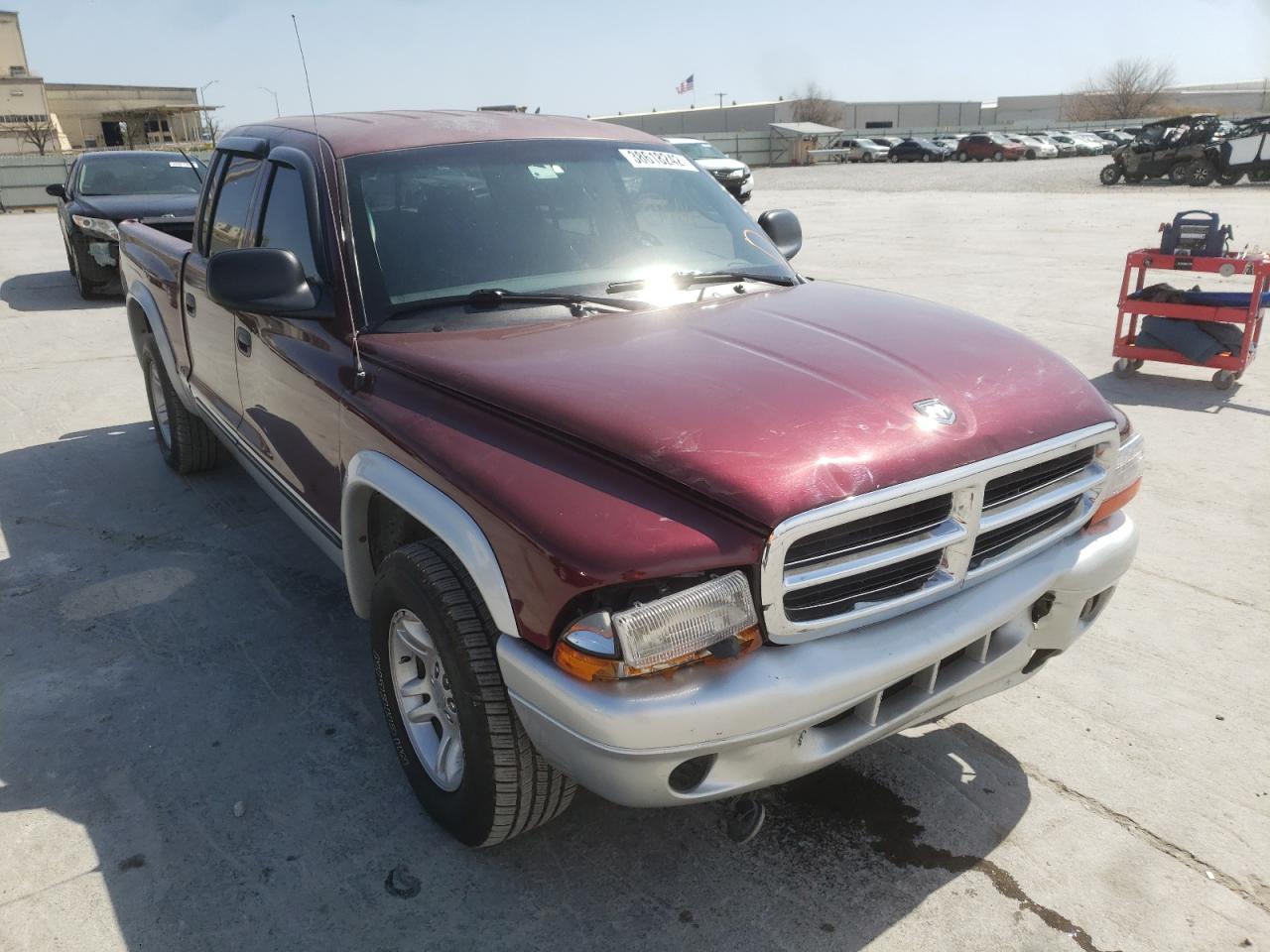 Photo 1 from auction – 2003 DODGE DAKOTA QUA with VIN 1D7HL48N43S101817