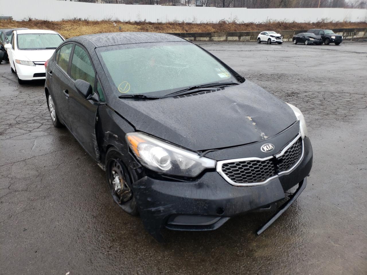 KIA FORTE LX 2016 with VIN KNAFK4A65G5525001 - Photo from auction