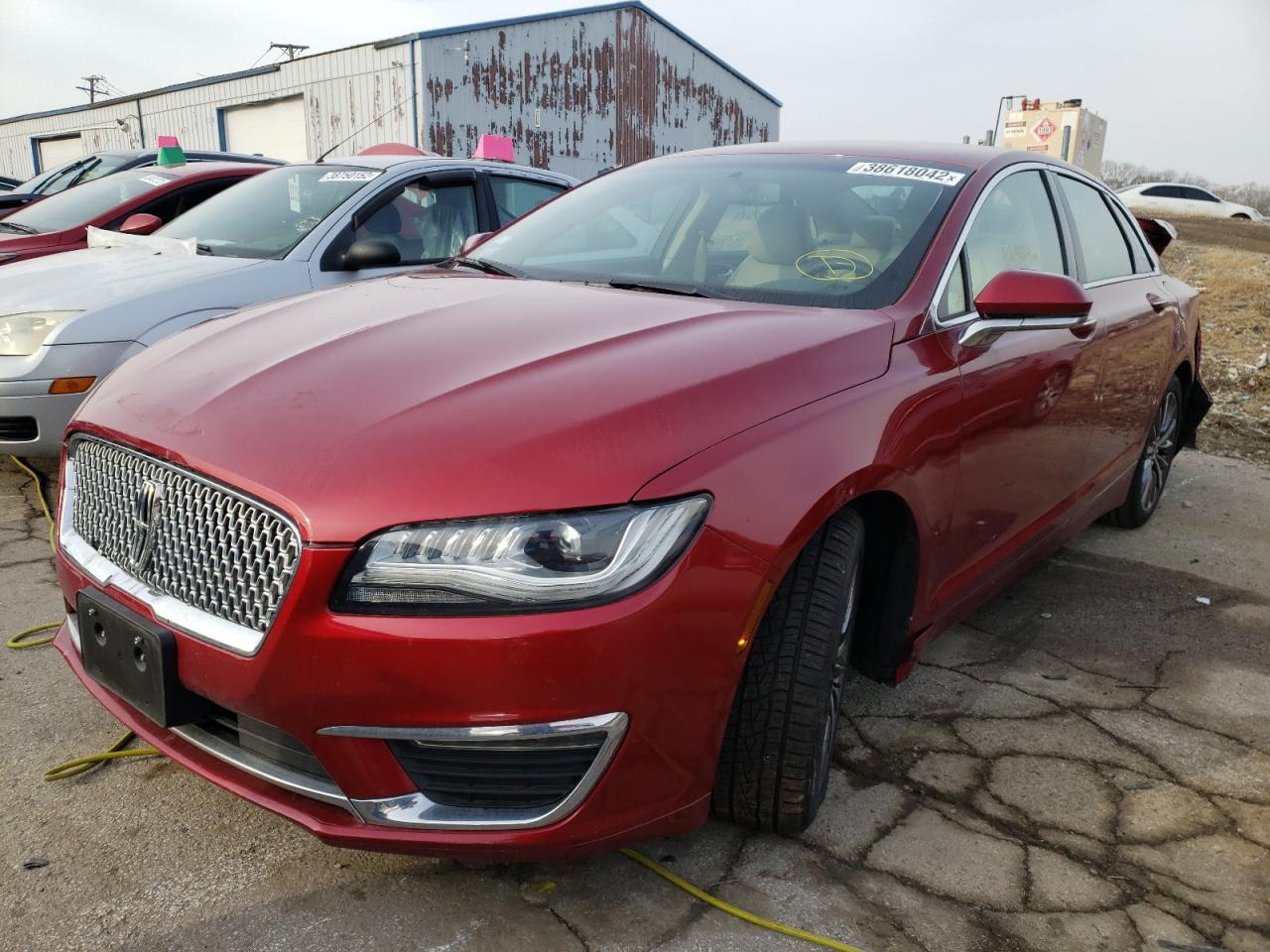 Photo 2 from auction – 2017 LINCOLN MKZ SELECT with VIN 3LN6L5C9XHR613520