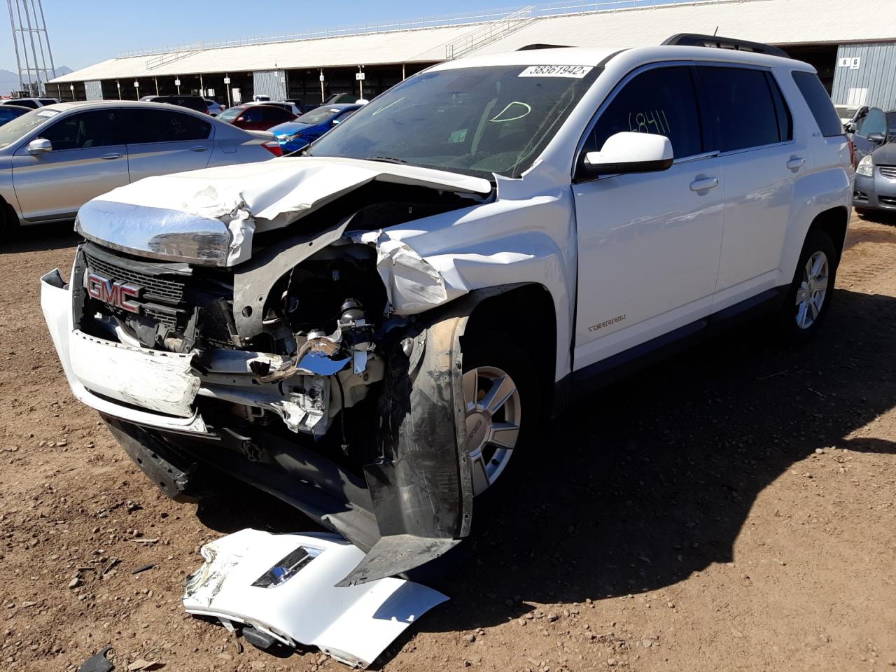 Photo 2 from auction – 2013 GMC TERRAIN SL with VIN 2GKFLSE36D6264986