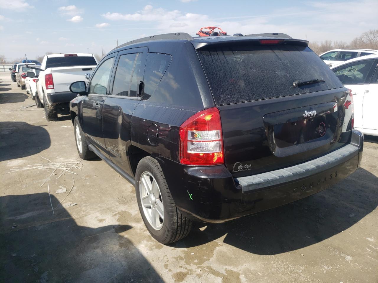 Photo 3 from auction – 2008 JEEP COMPASS SP with VIN 1J8FT47W18D524189