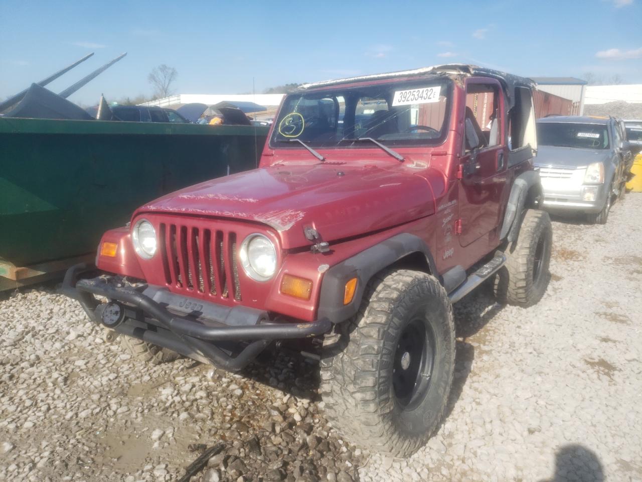 Photo 2 from auction – 1999 JEEP WRANGLER / with VIN 1J4FY19S6XP478206