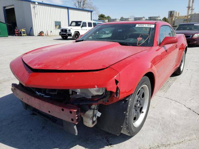 Photo 2 from auction – 2011 CHEVROLET CAMARO LS with VIN 2G1FA1ED5B9147795