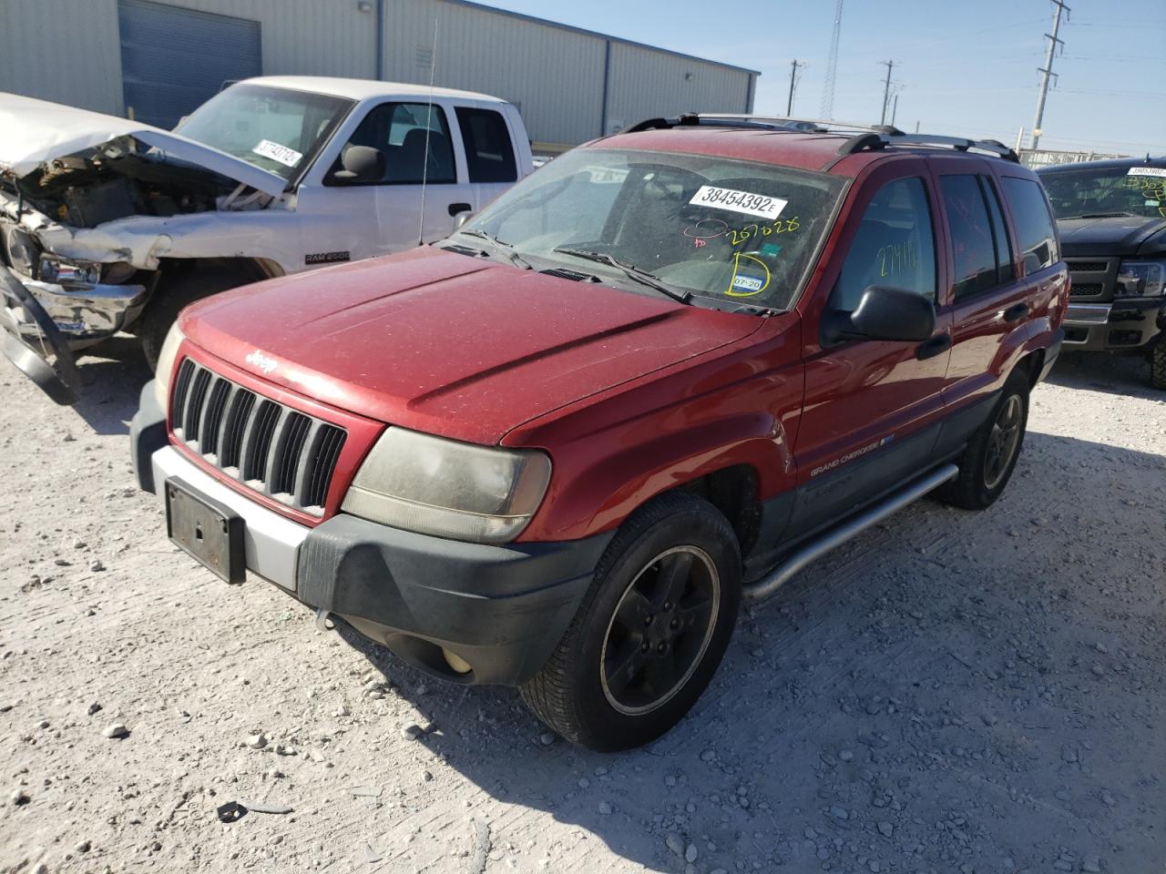 Photo 2 from auction – 2004 JEEP GRAND CHER with VIN 1J4GX48S64C207028