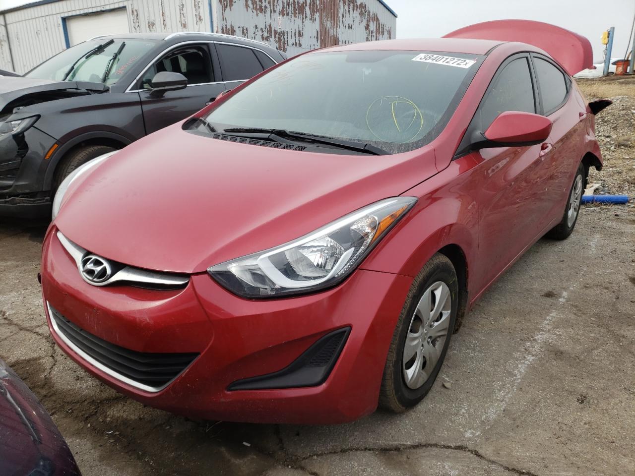 Photo 2 from auction – 2016 HYUNDAI ELANTRA SE with VIN KMHDH4AE3GU514614